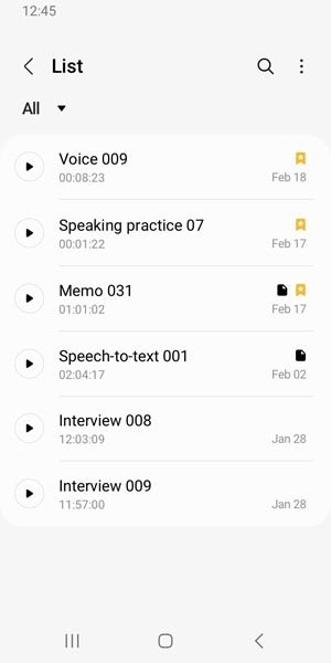三星录音机官方版(Voice Recorder)