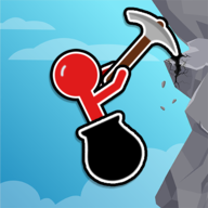 《火柴人攀升游戏（Hammer Climb）》