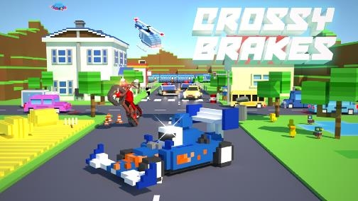 像素赛车粉碎游戏（Crossy Brakes）