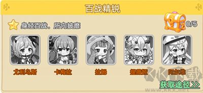 百战精英阵容