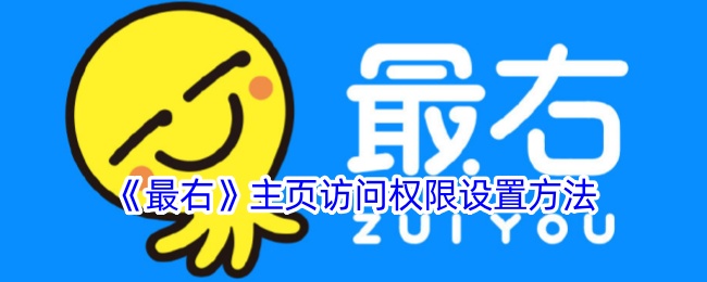 《最右》主页访问权限配置指南