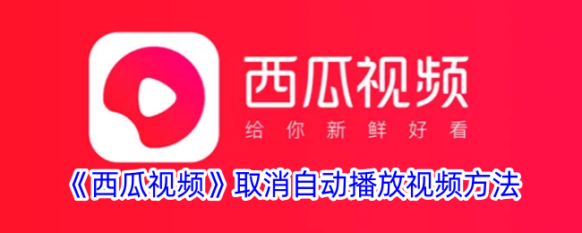 《如何关闭西瓜视频的自动播放功能》