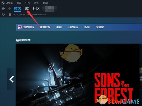Steam库创建收藏夹步骤
