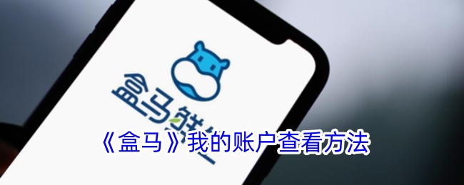 《盒马》账户查看方法