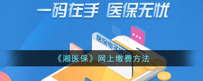 《湘医保》在线缴费指南