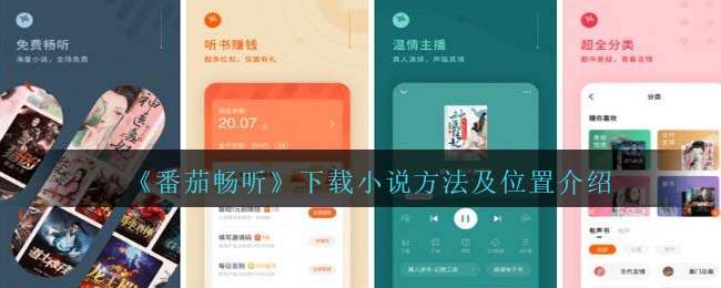 《番茄畅听》小说下载方法与位置介绍