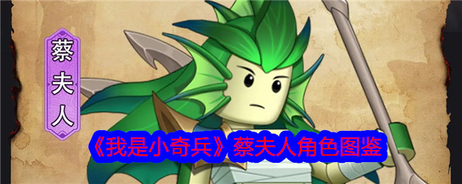 《小奇兵中的蔡夫人角色详解》