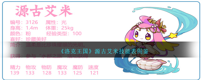 《洛克王国》源古艾米技能图鉴